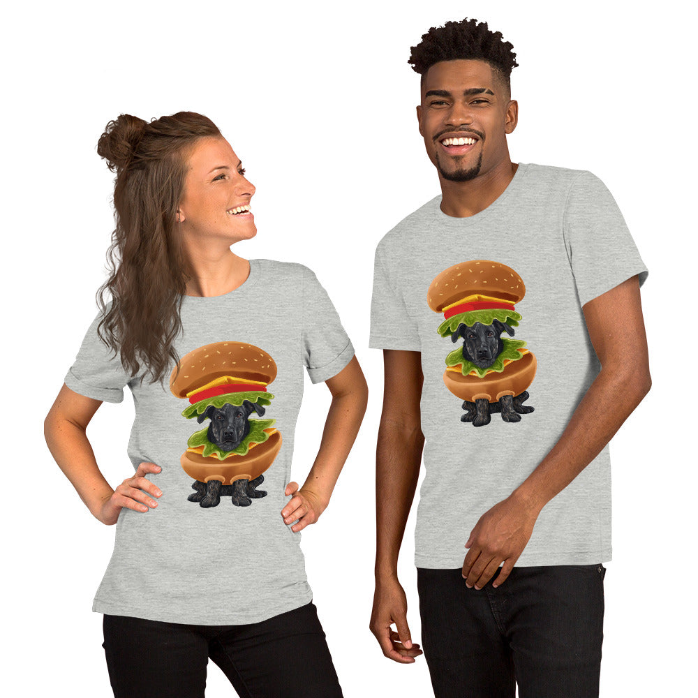 Burger in a Burger, Unisex T-shirt