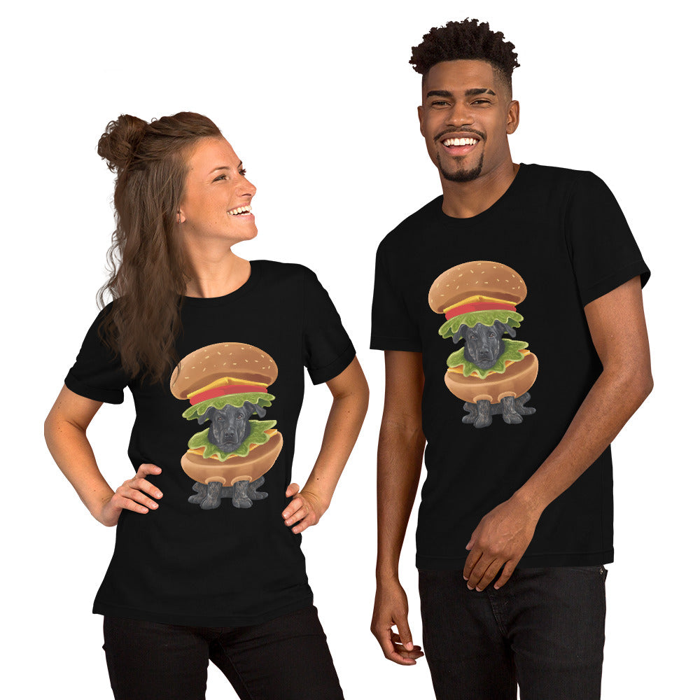 Burger in a Burger, Unisex T-shirt