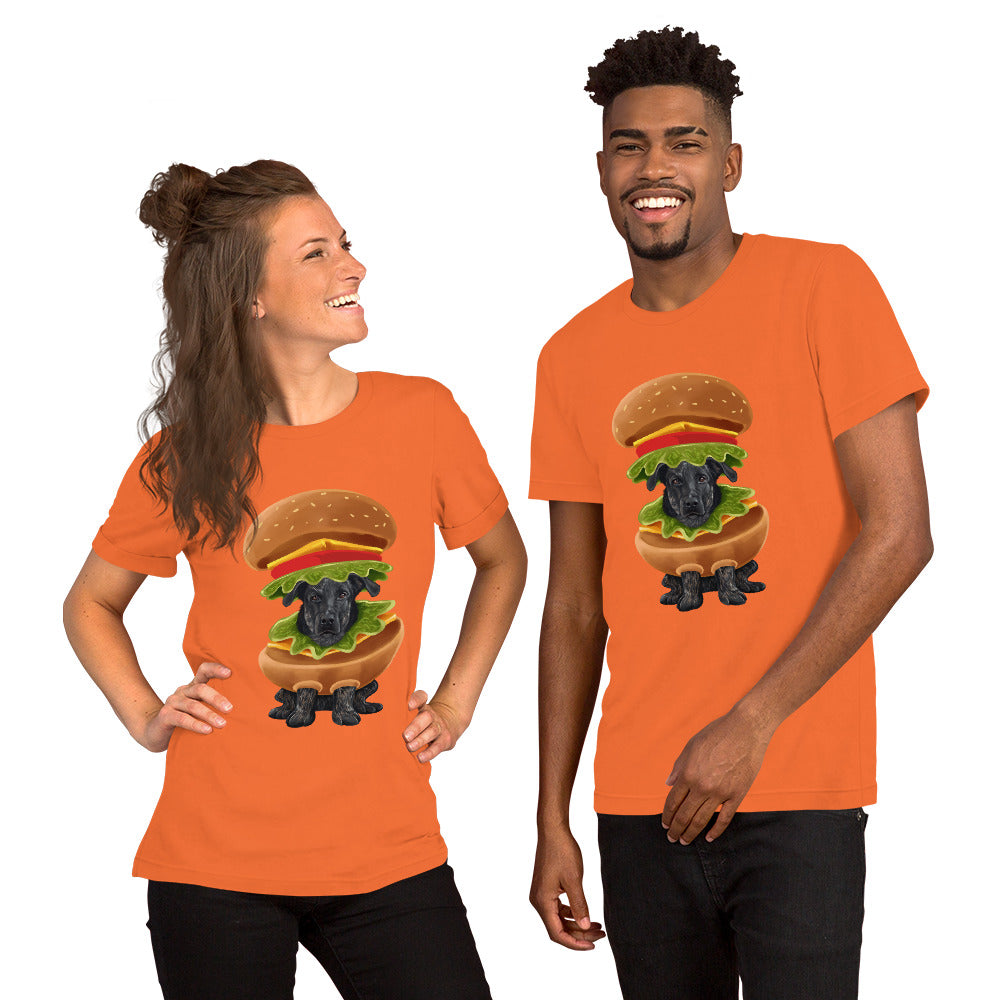 Burger in a Burger, Unisex T-shirt