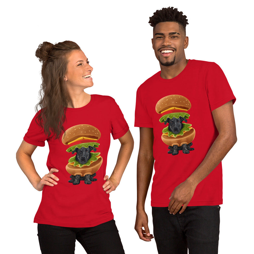 Burger in a Burger, Unisex T-shirt