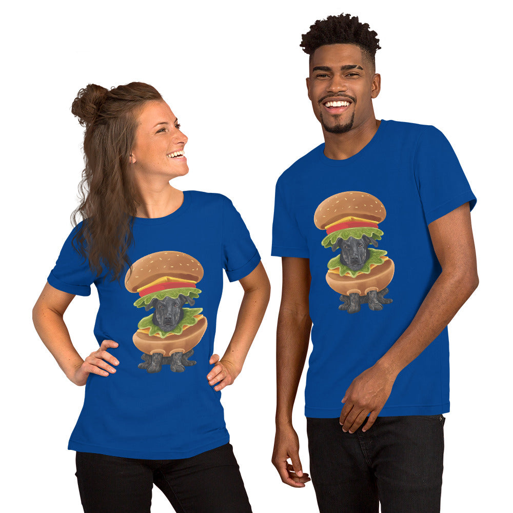 Burger in a Burger, Unisex T-shirt